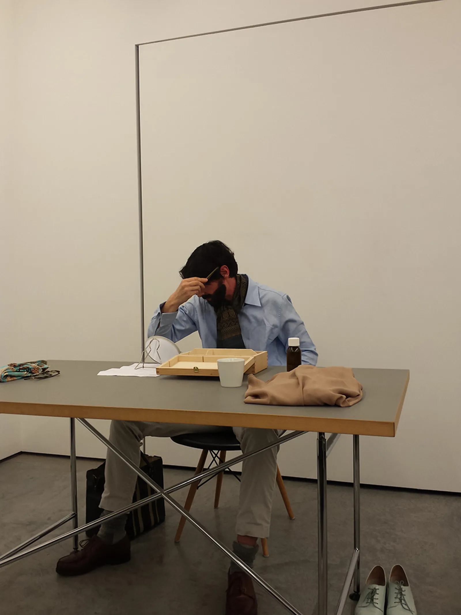 Regarding David at Het Nieuwe Instituut and Gallery Tegenboschvanvreden
